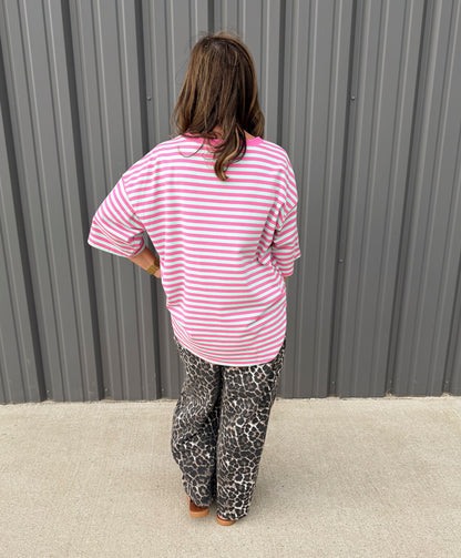Sunset Stripe Tee
