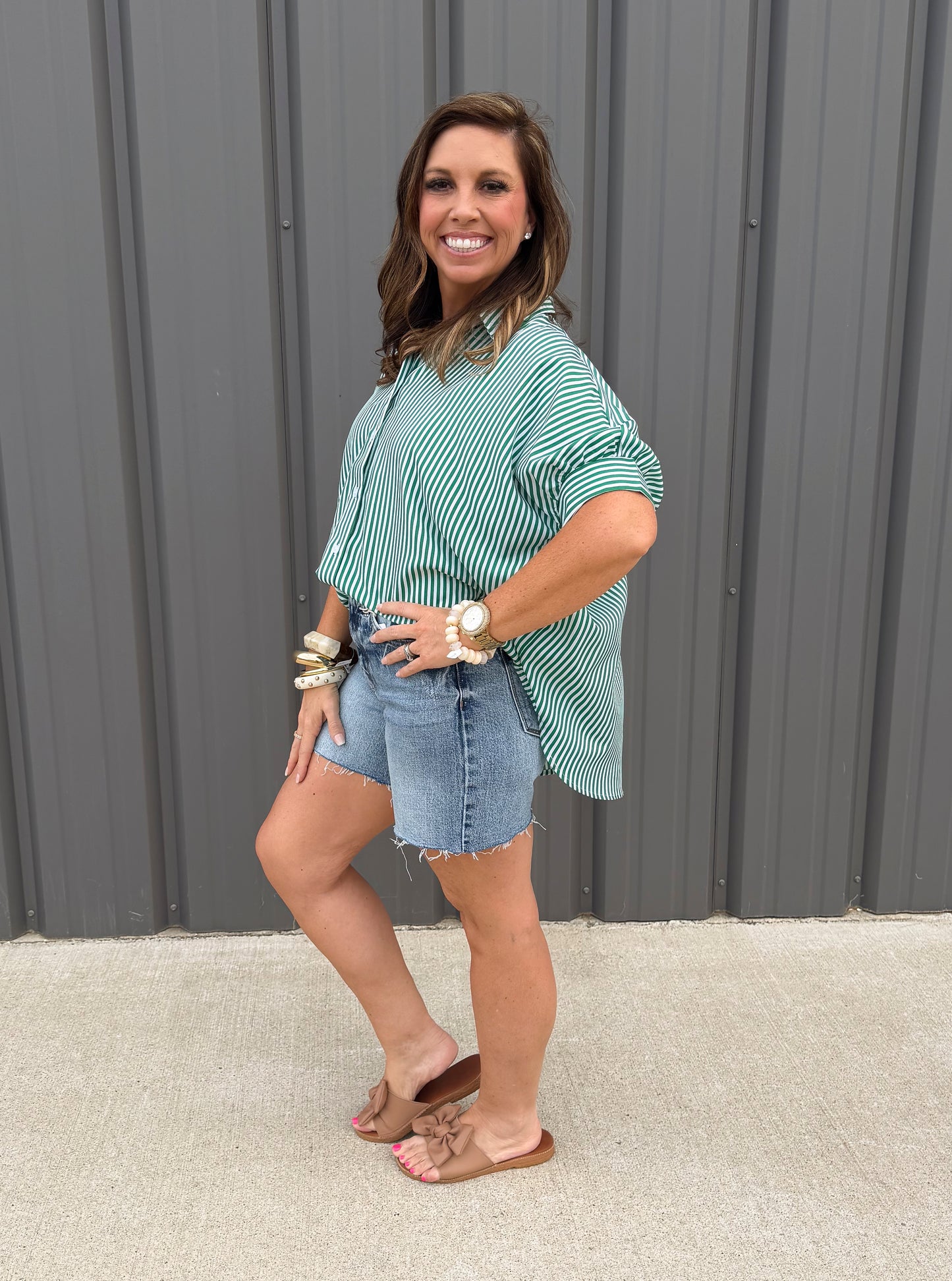 Boardwalk Breeze Button Down