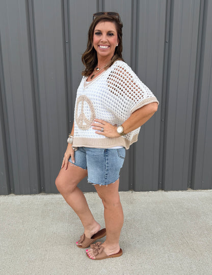 Harvest Peace Knit Top