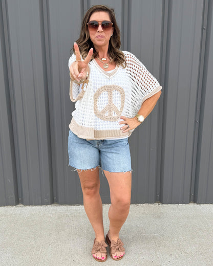 Harvest Peace Knit Top