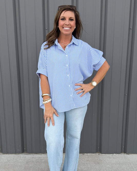 Boardwalk Breeze Button Down