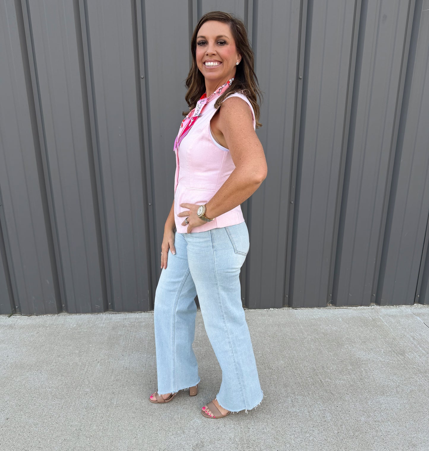 The Sutton Button Vest