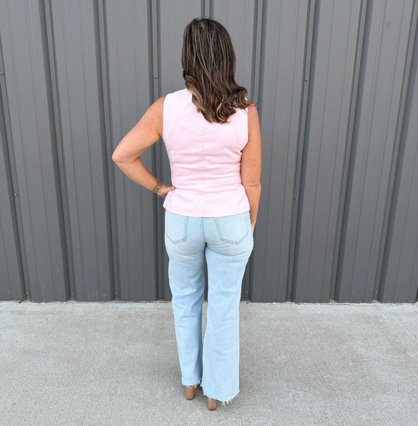 The Sutton Button Vest