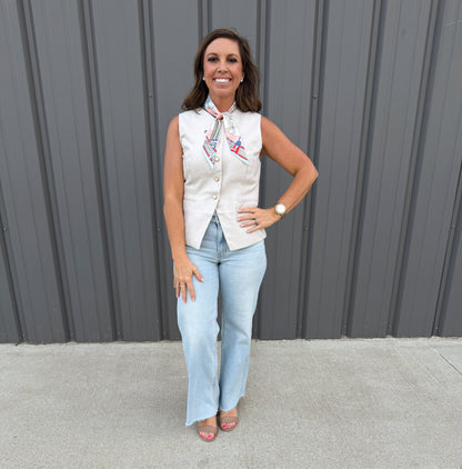 The Sutton Button Vest
