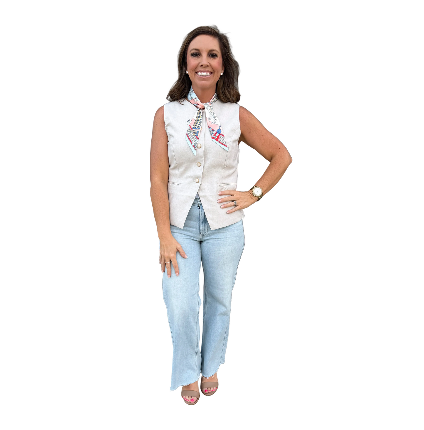 The Sutton Button Vest