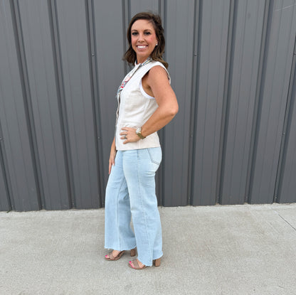The Sutton Button Vest