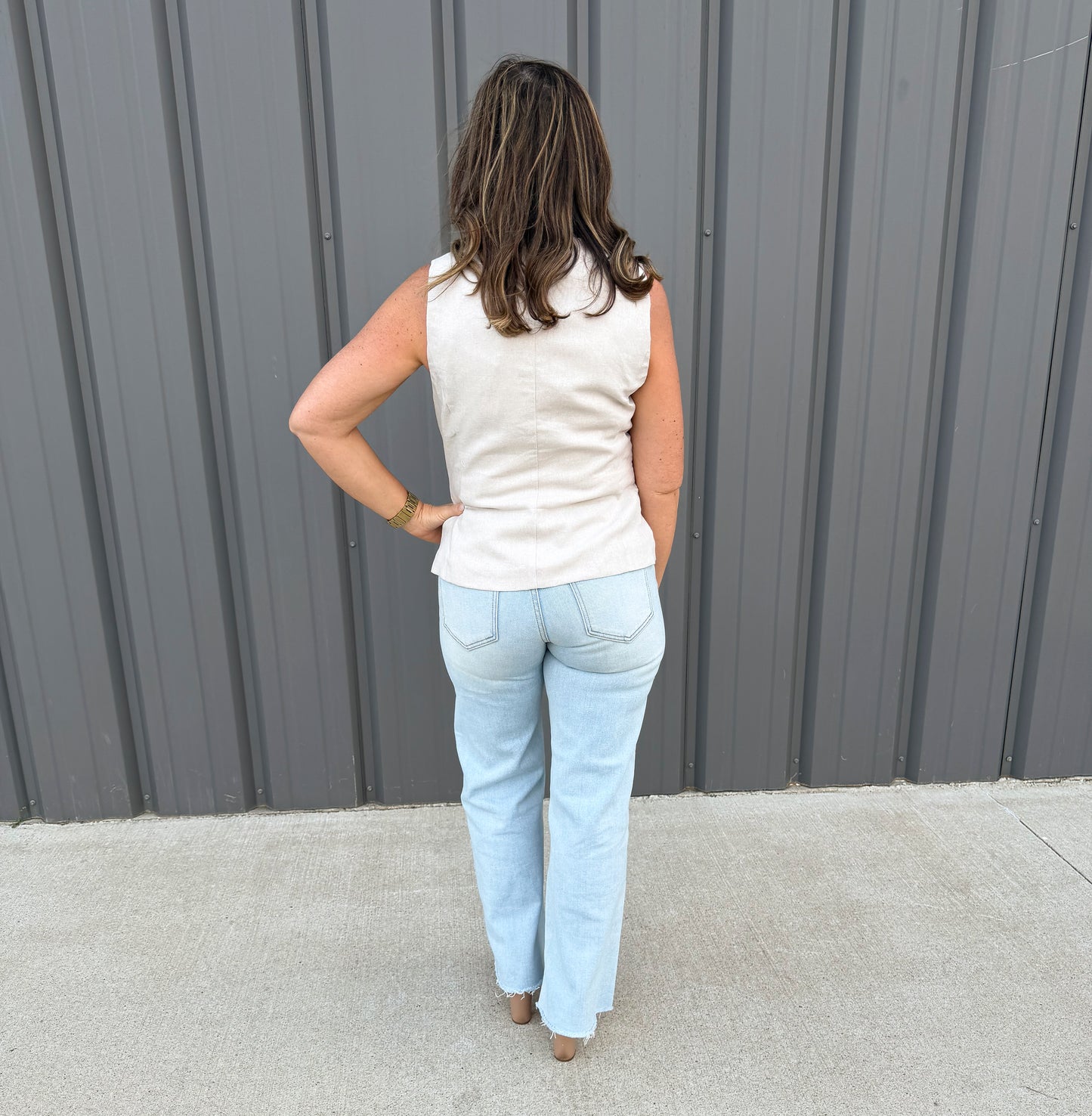 The Sutton Button Vest
