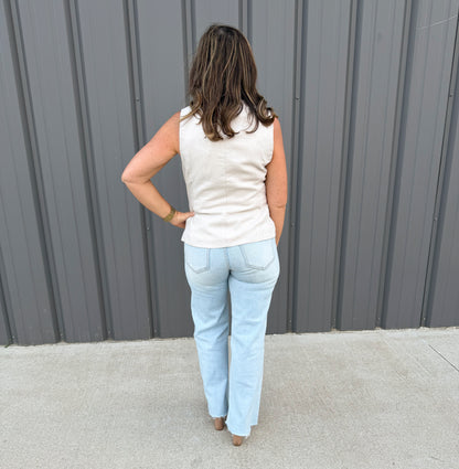 The Sutton Button Vest