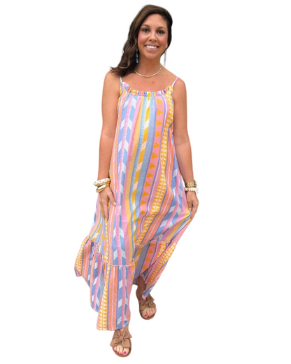 Mosaic Midi Dress