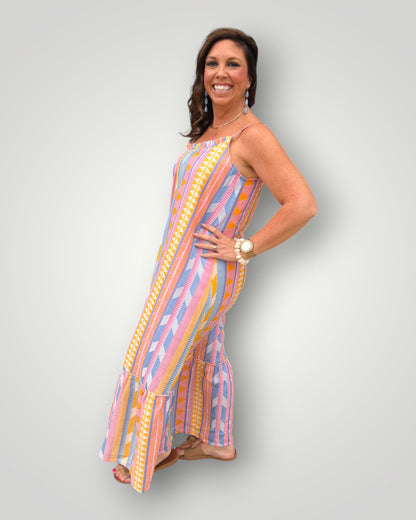 Mosaic Midi Dress