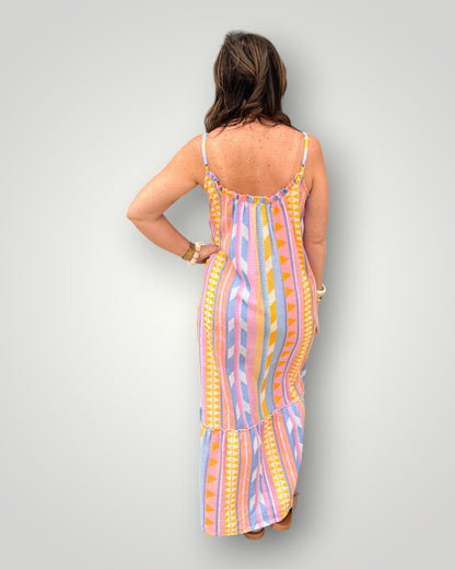 Mosaic Midi Dress