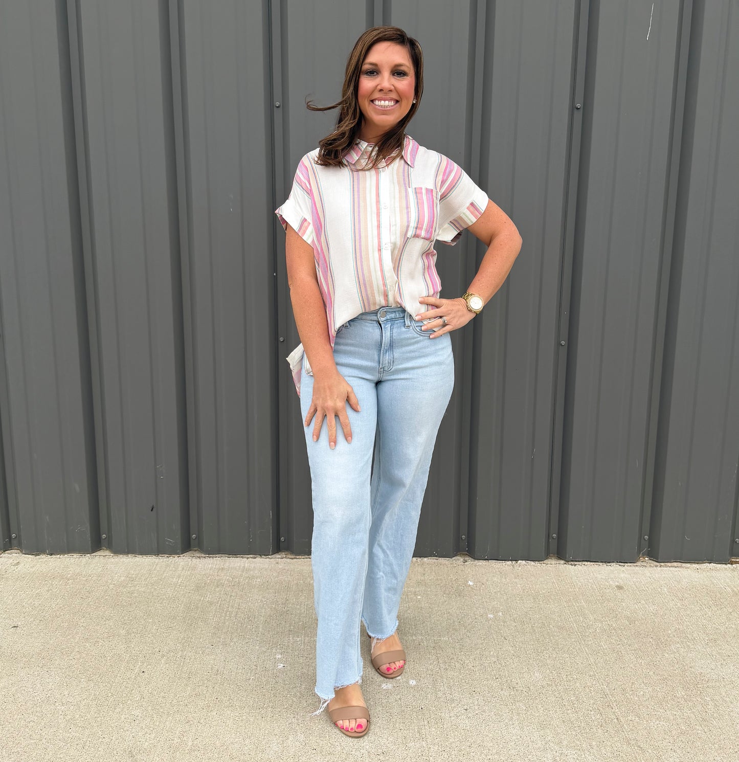 Subtle Spark Button Down
