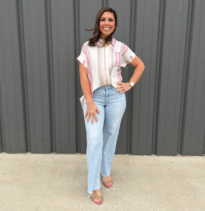 Subtle Spark Button Down