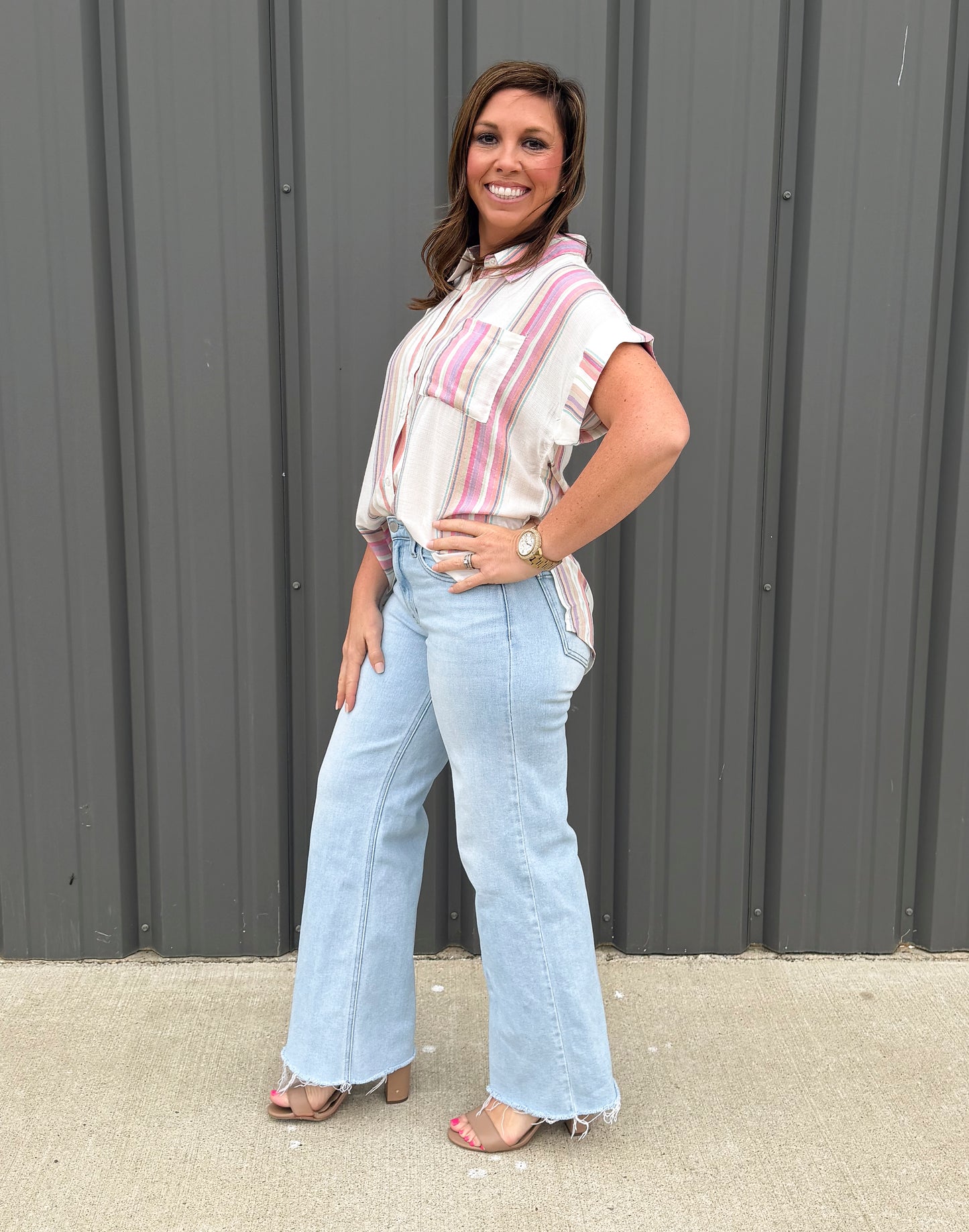 Subtle Spark Button Down
