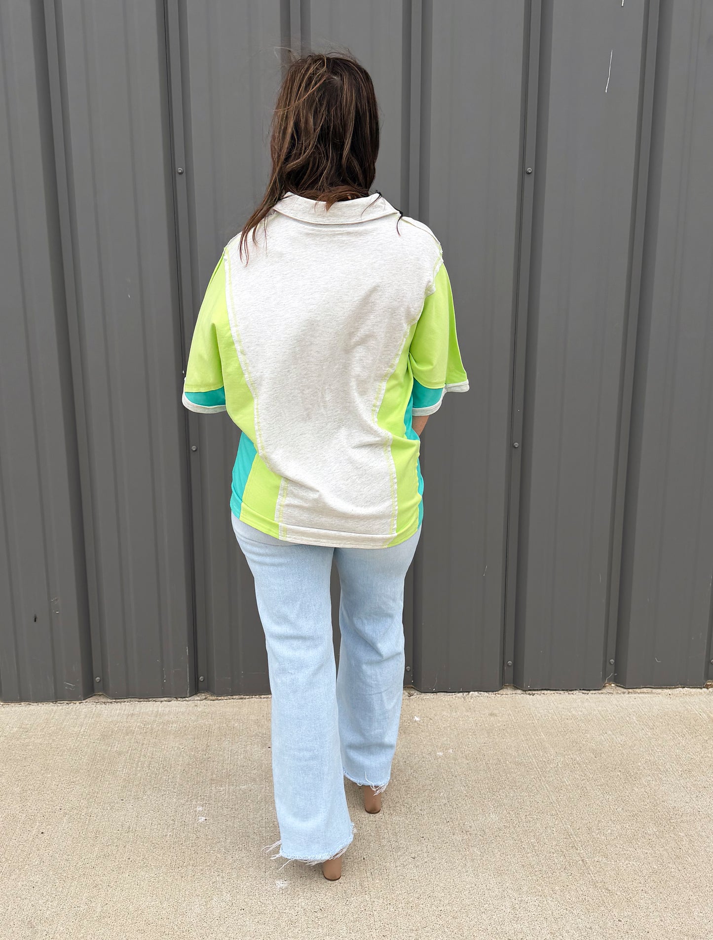 Bright Side Colorblock Top