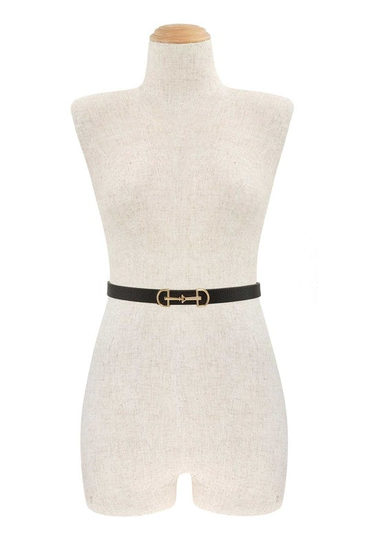 The Belmont Bit Belt in Red
