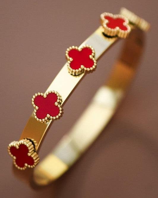Lucky in Red Bangle