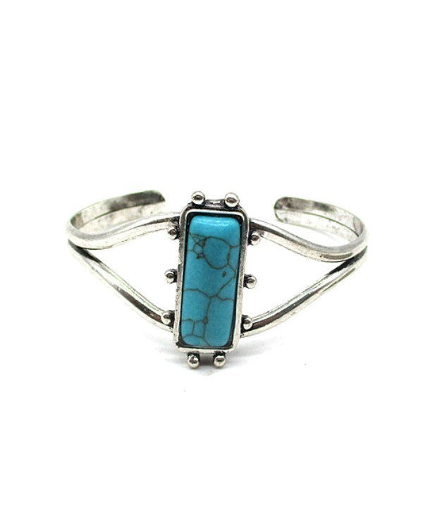 Bar Turquoise Cuff