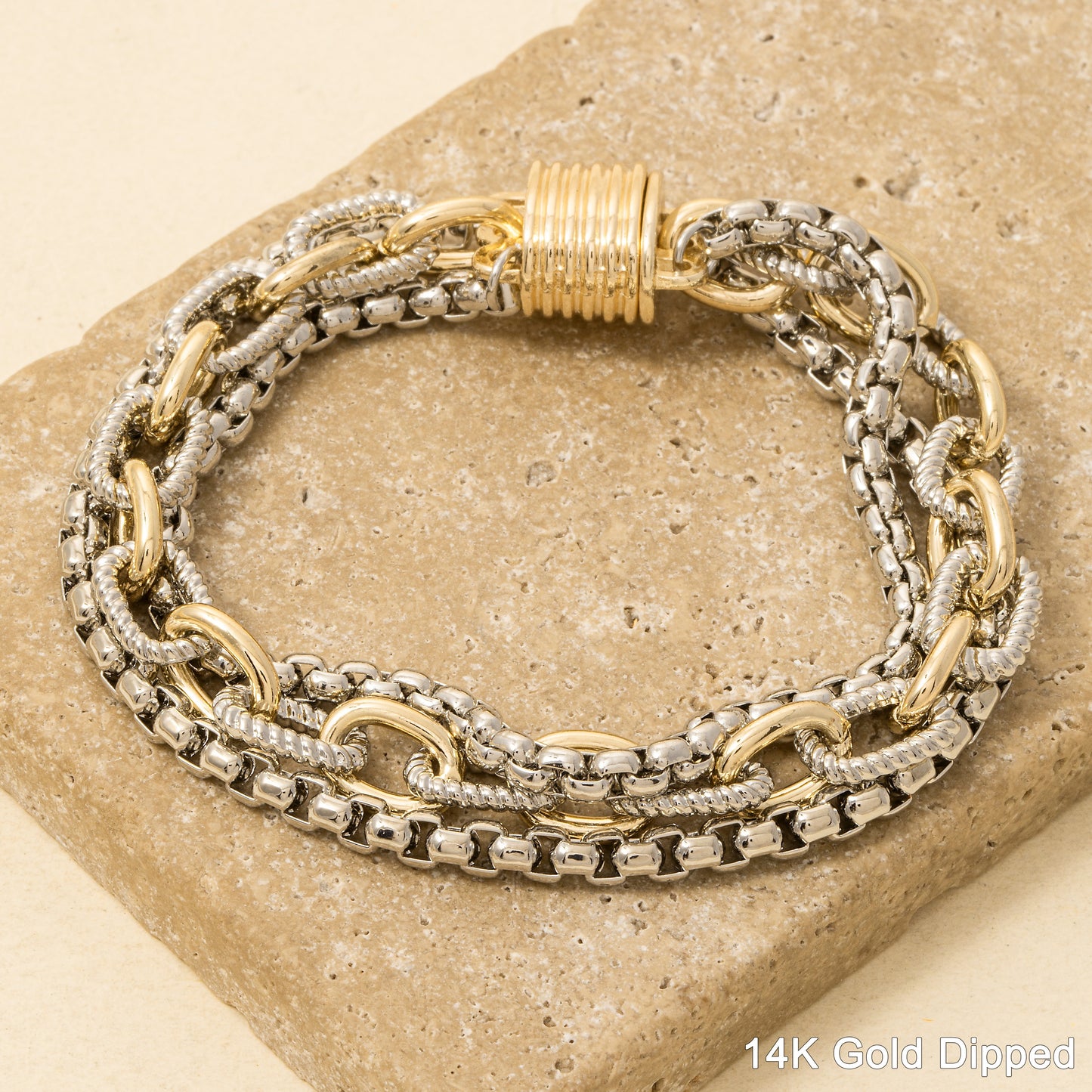 Gold Rush Magnetic Bracelet