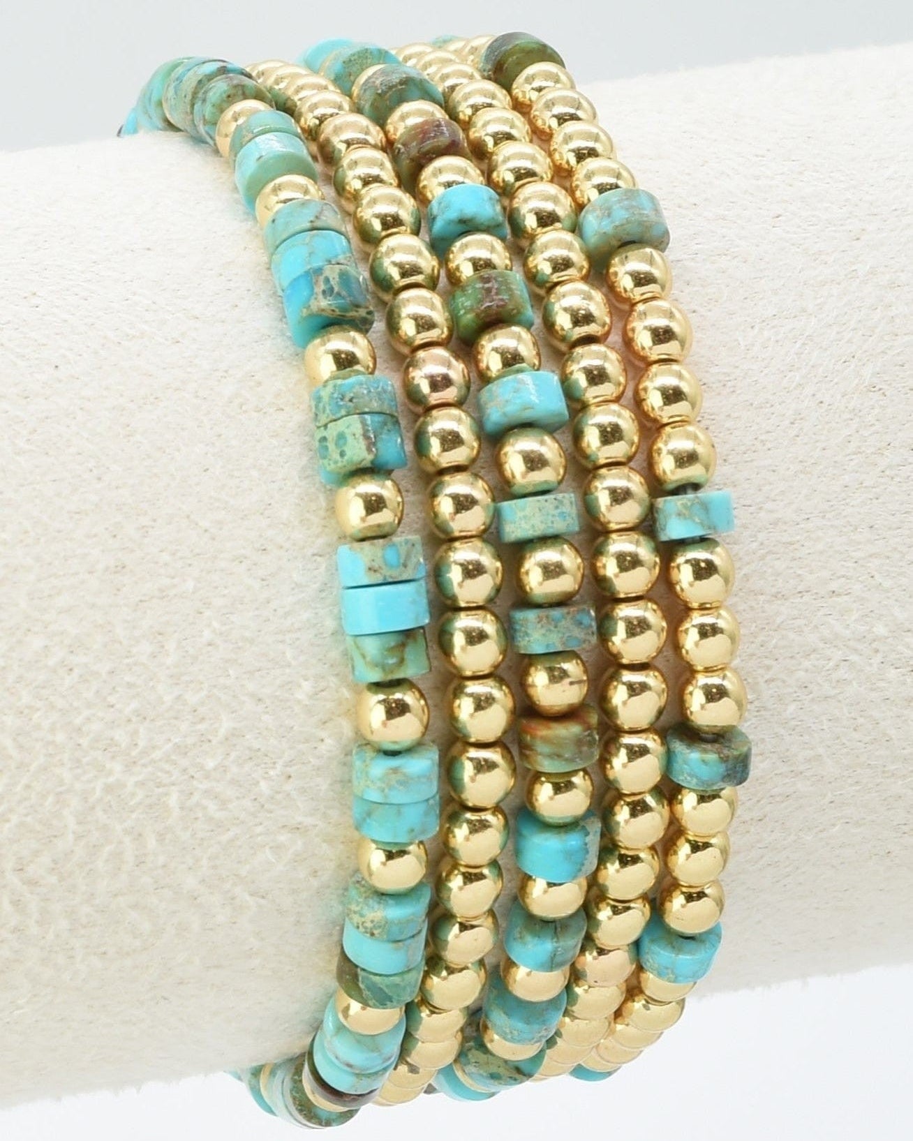 Turquoise Stack Bracelet Set