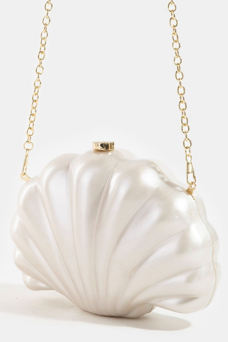 The Riviera Shell Clutch