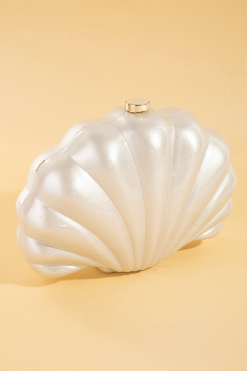The Riviera Shell Clutch