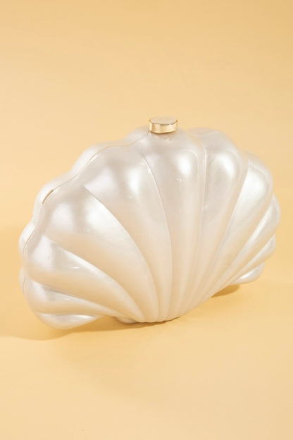 The Riviera Shell Clutch