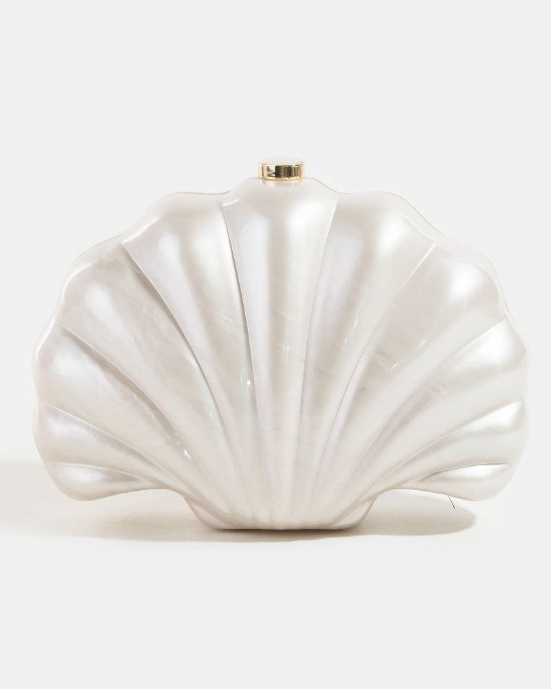 The Riviera Shell Clutch