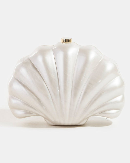 The Riviera Shell Clutch