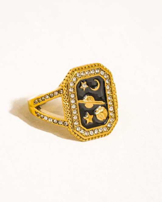 Harvest Moon Statement Ring