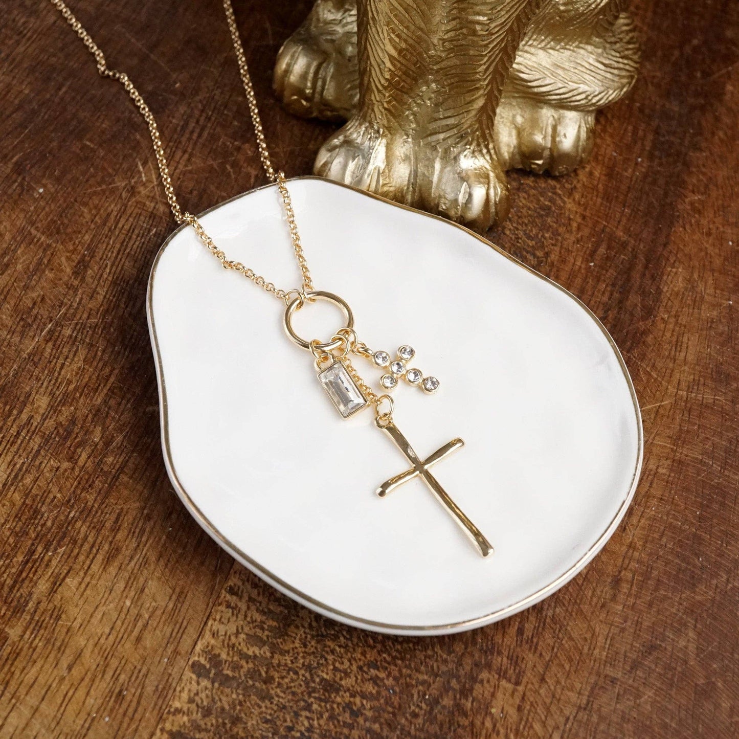 Faithful Glow Charm Necklace