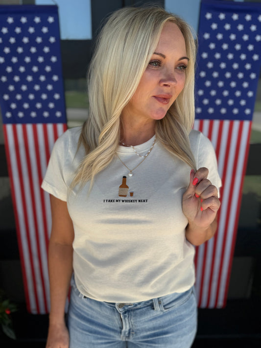 The Whiskey Neat Tee