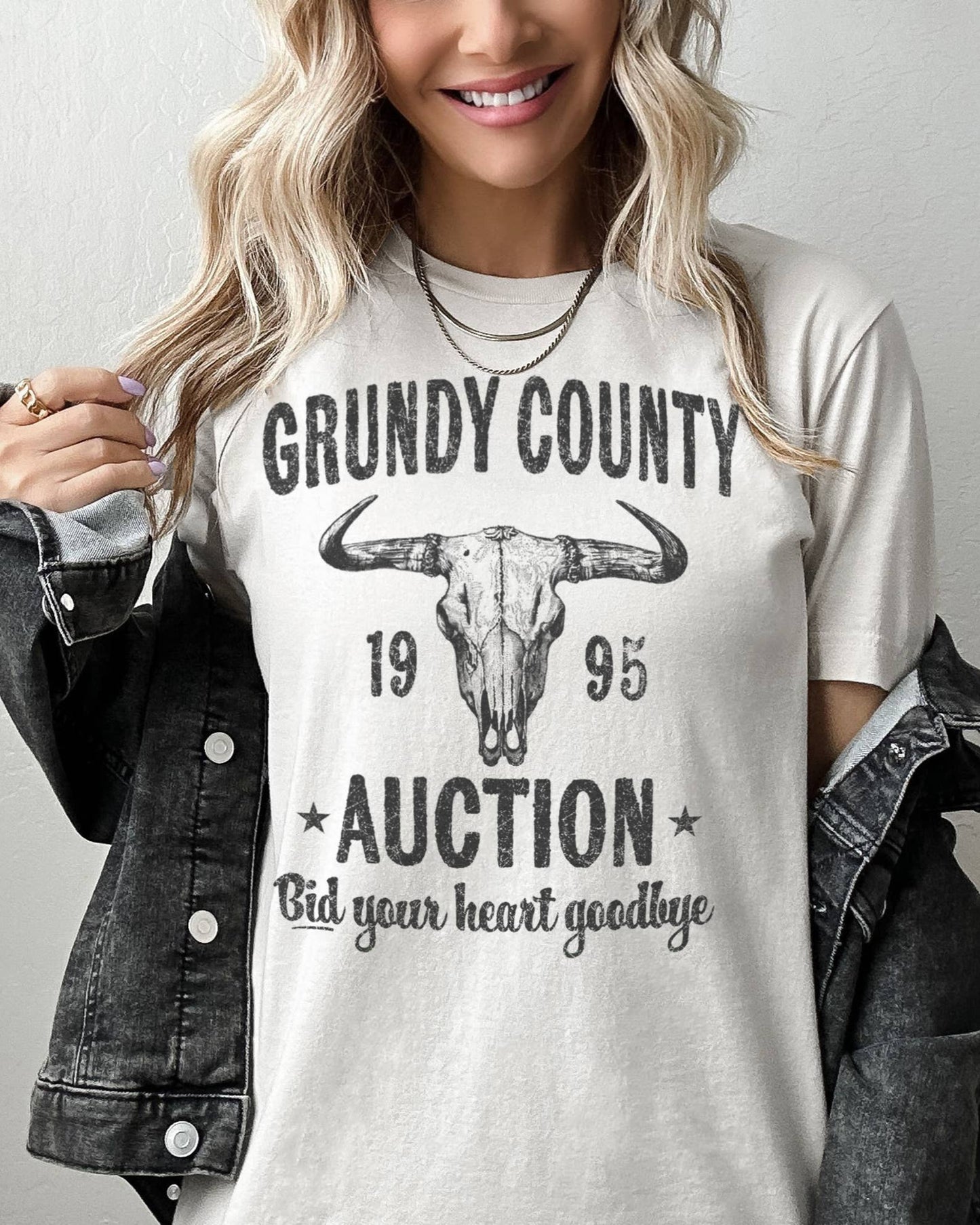 Auction Anthem Graphic Tee Shirt