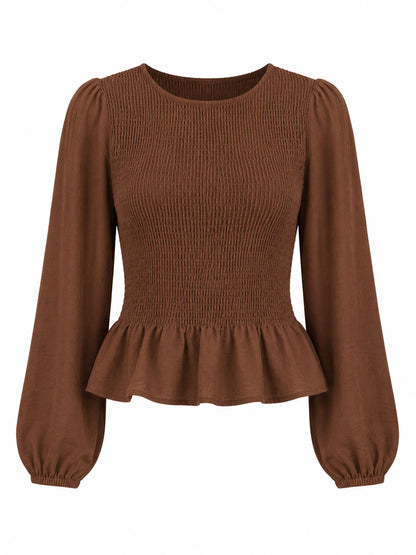 Waverly Top - Brown