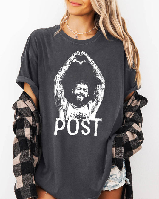 Post Love Graphic Tee Shirt