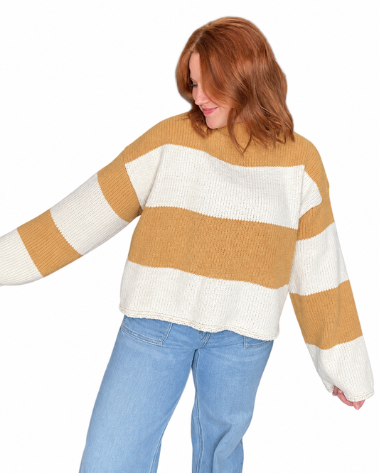 Sunlit Stripe Sweater