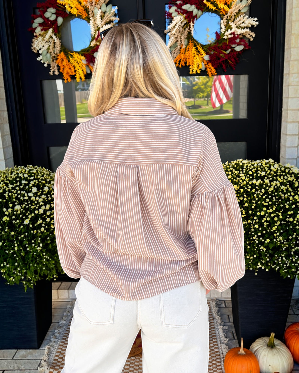 Hadley Stripe Button Down