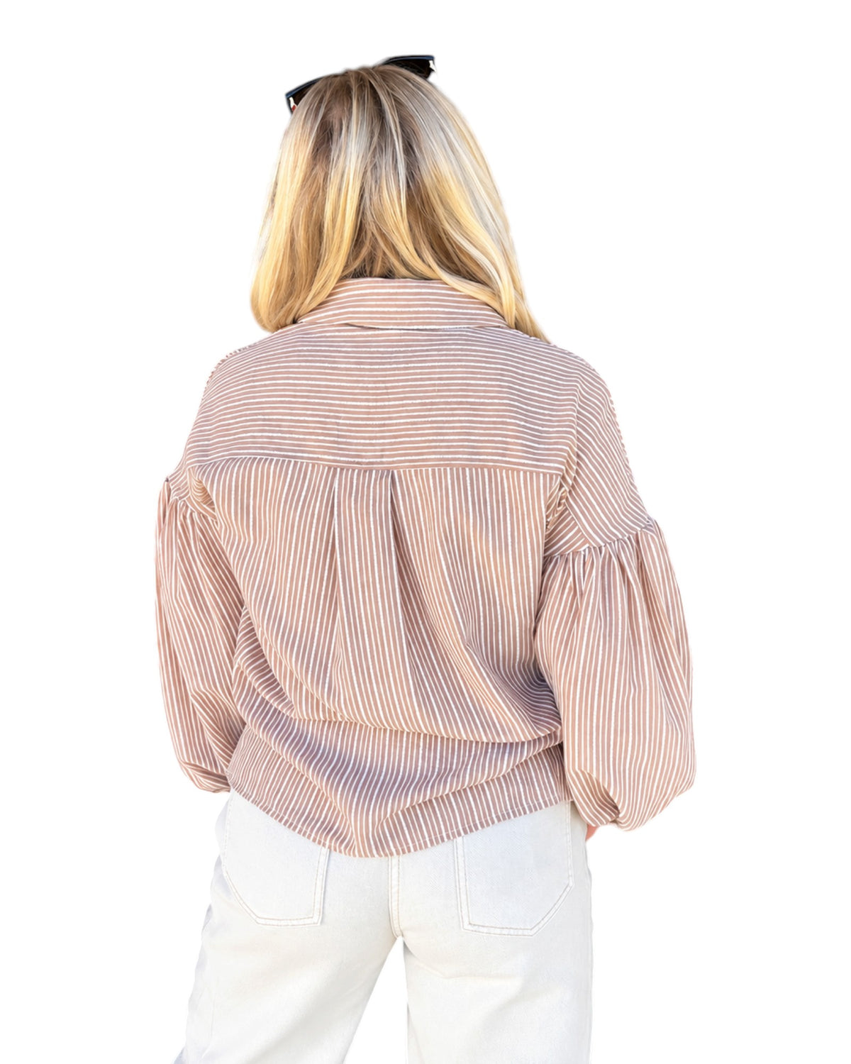Hadley Stripe Button Down