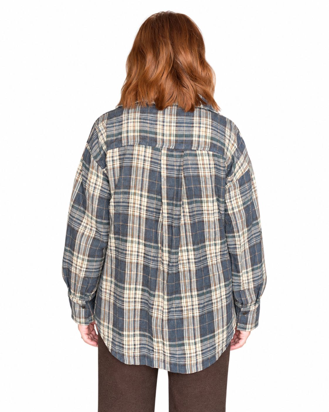 Well Plaid Button Down - Blue