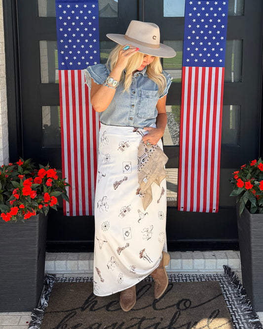 The Desert Bloom Skirt
