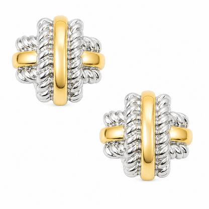 Mixed Metal Muse Studs