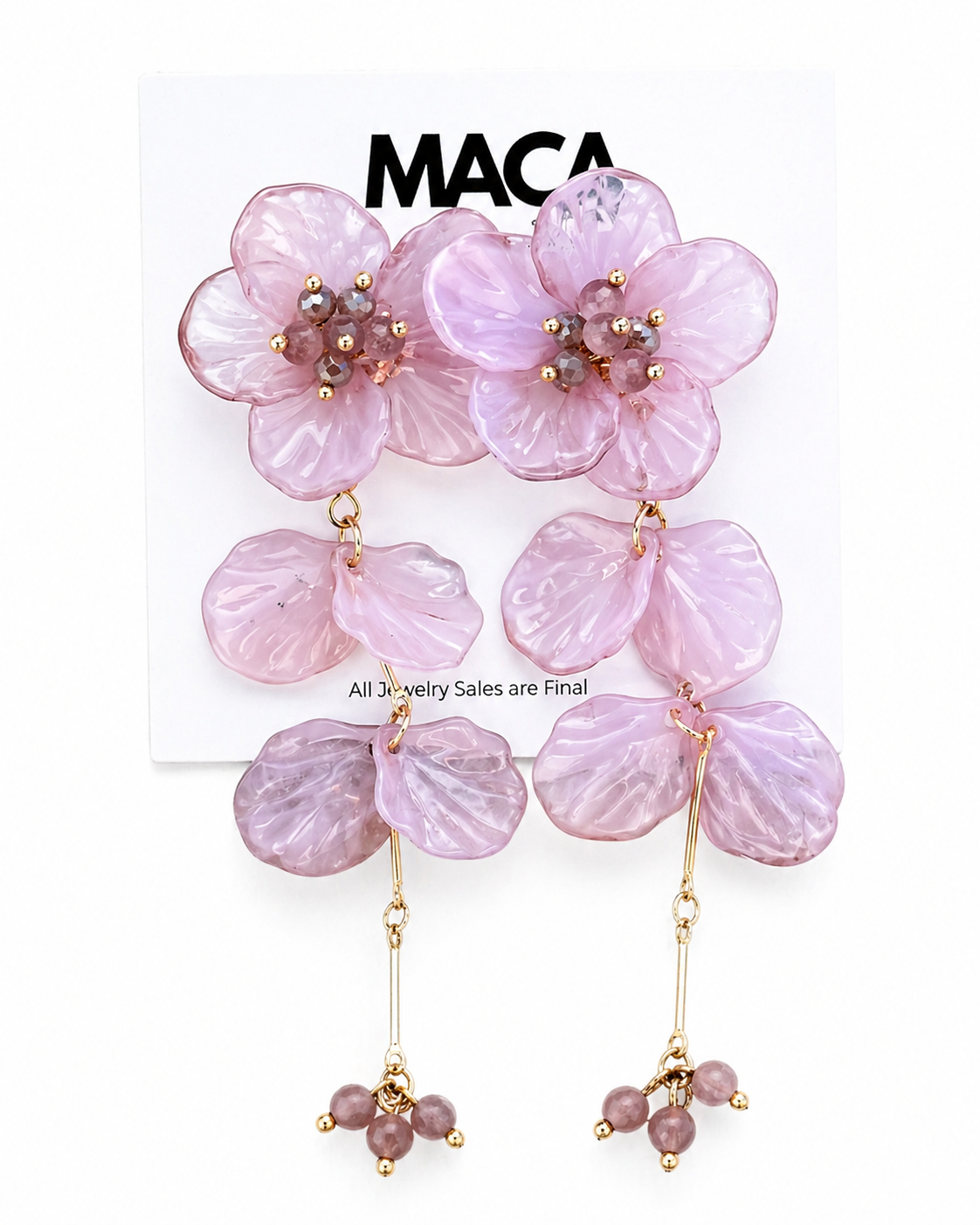 Petal Drop Earrings
