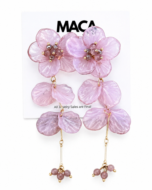 Petal Drop Earrings