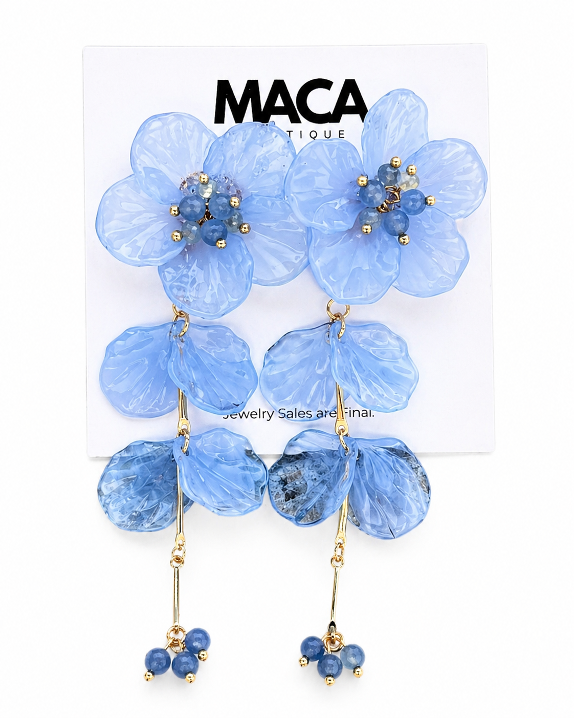 Petal Drop Earrings
