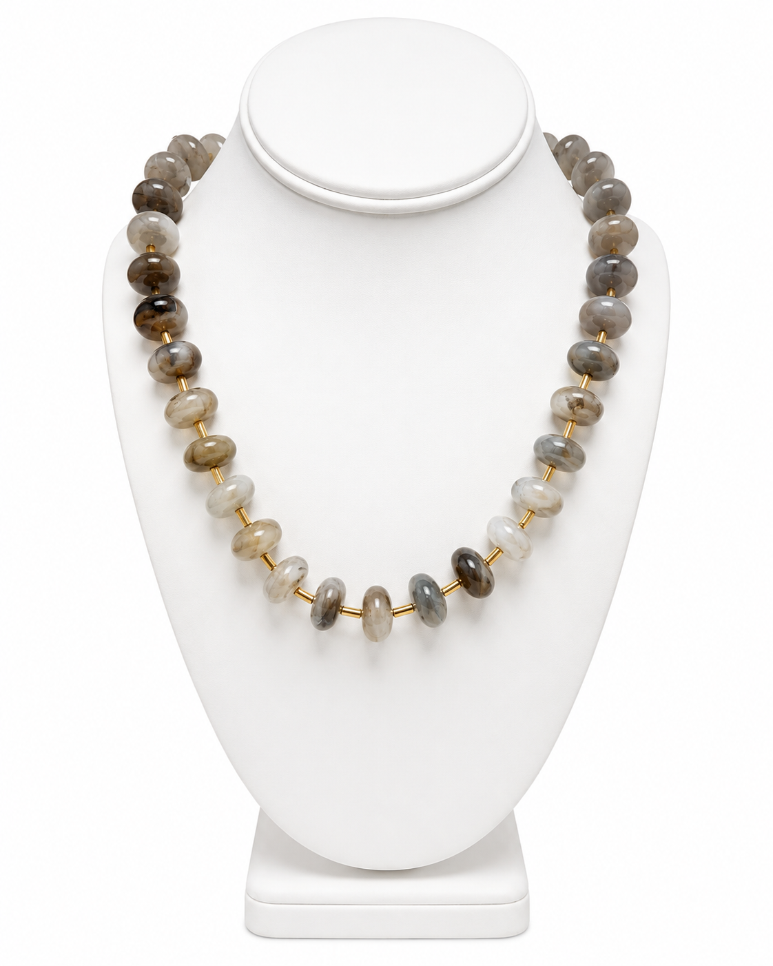 Smoke & Stone Necklace