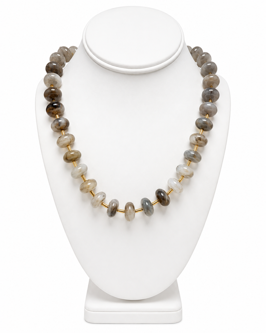 Smoke & Stone Necklace