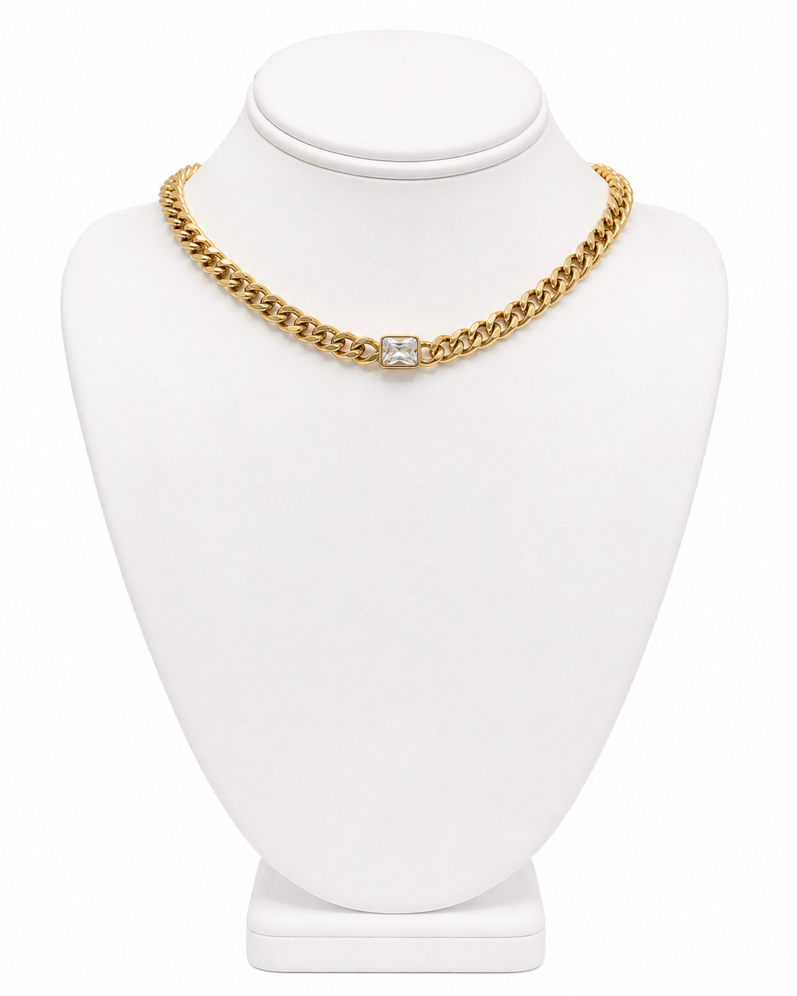 Chain with Diamond Pendant Necklace