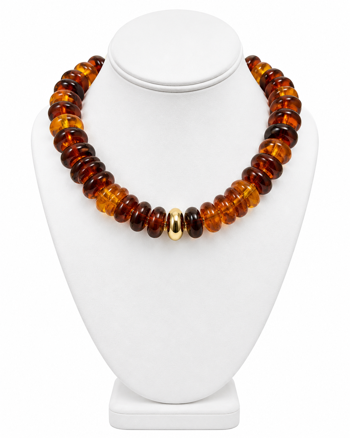 Toffee Beaded Necklace