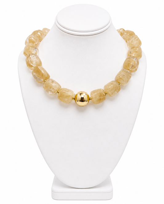 Ledger Beaded Necklace