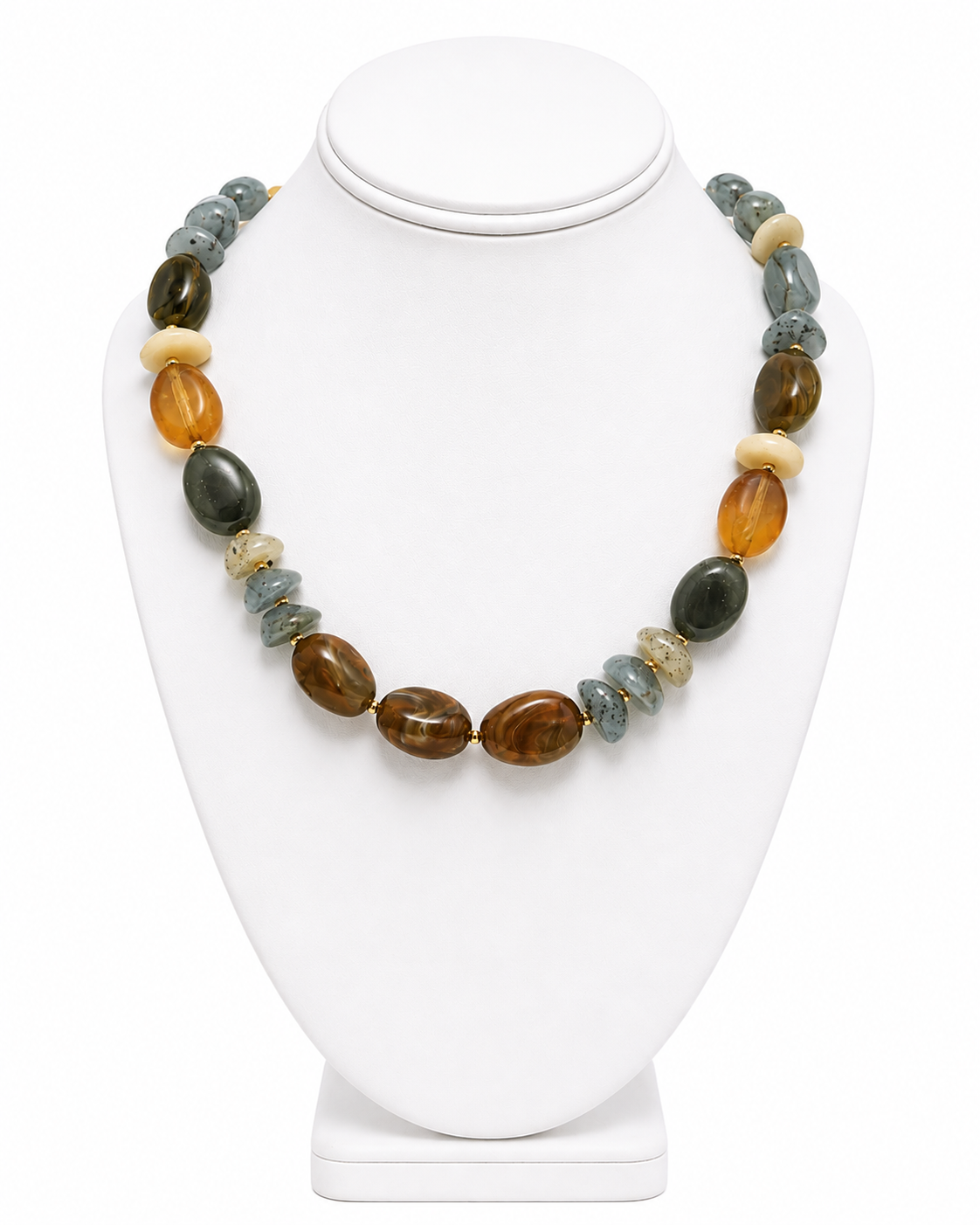 Juniper Resin Beaded Necklace